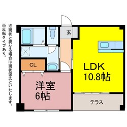 ライフイン・重森の物件間取画像